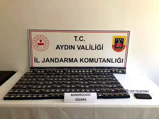 Kuşadası'nda Bandrolsüz Sigara Operasyonu: 187 Kaçak Sigara Ele Geçirildi