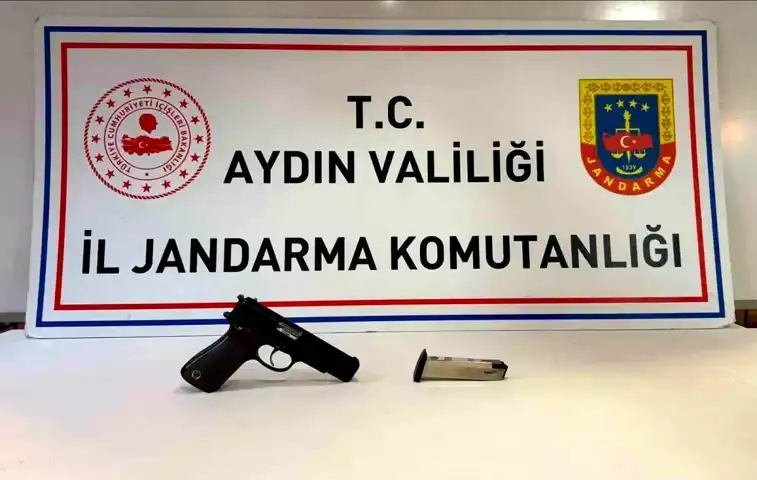 Aydın'da Kurusıkı Tabanca Operasyonu: 8 Bin TL Ceza