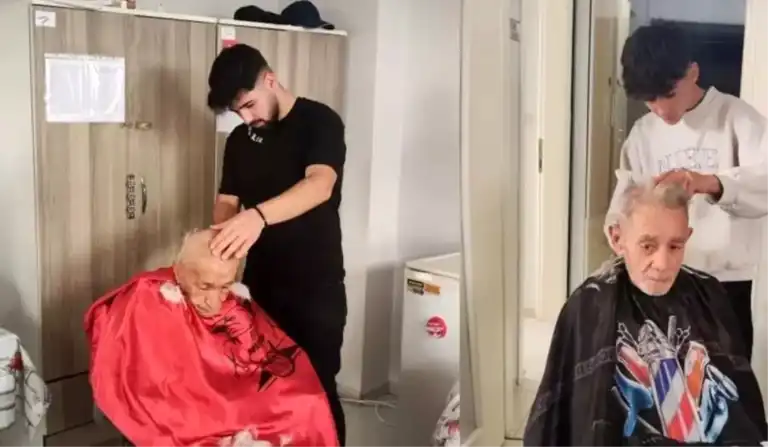 Lise Öğrencileri Yaşlıları Unutmadı