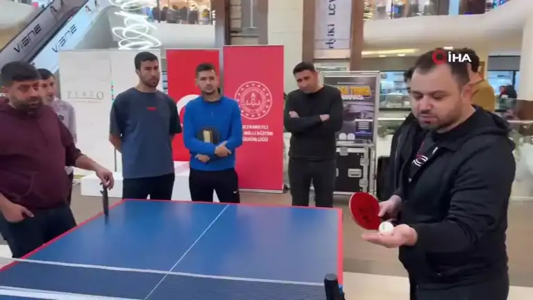 Öğretmenler Masa Tenisi Turnuvası'nda Şampiyon Belli Oldu!