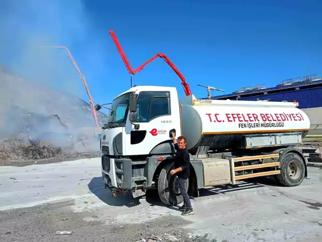 Söke Kipaş Fabrikası'nda Yangın!