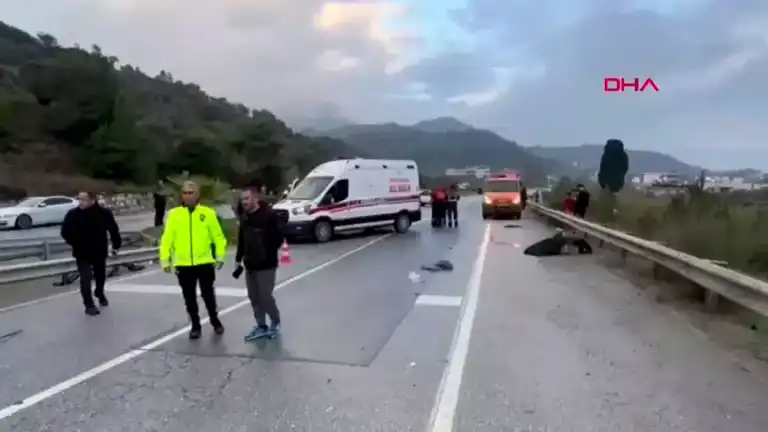 Söke'de Çarpışma: 1 Ölü, 2 Yaralı